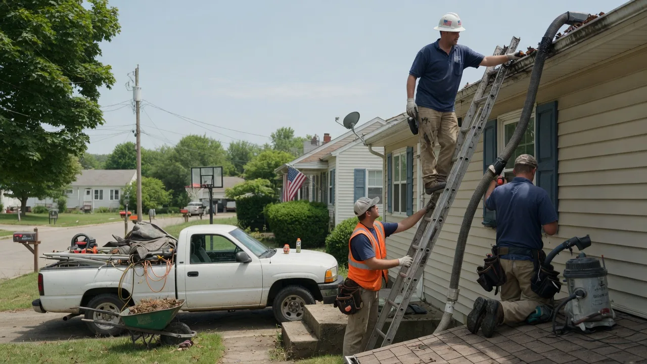 Gutter Installation in Lucasville, OH near me
